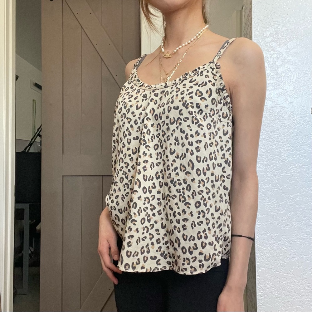Abercrombie and Fitch Cheetah Camisole